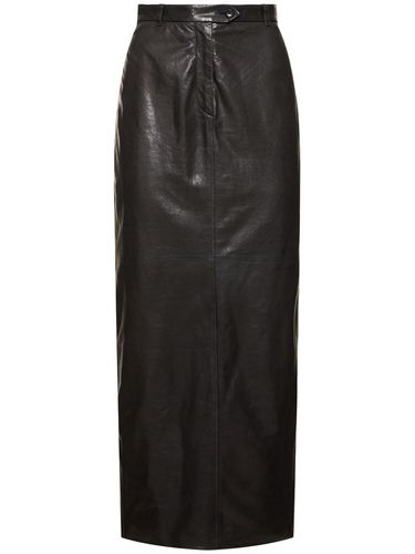 Leather Long Skirt - BALLY - Modalova