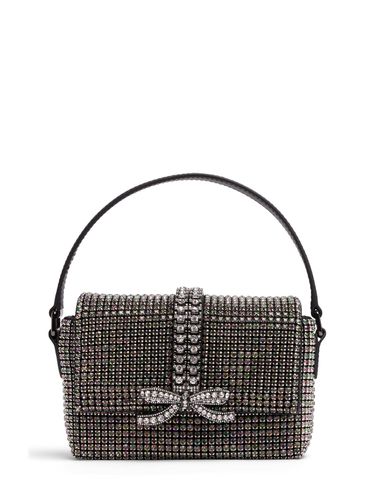 Borsa Micro Chainmail Con Cristalli - SELF-PORTRAIT - Modalova