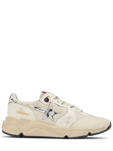 Mm Hohe Ledersneakers „running Sole“ - GOLDEN GOOSE - Modalova