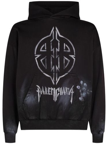 Baumwoll-hoodie „metal Bb“ - BALENCIAGA - Modalova