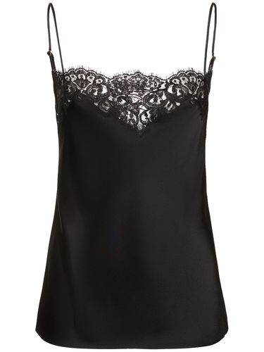 Iconic Satin & Lace Camisole Top - STELLA MCCARTNEY - Modalova