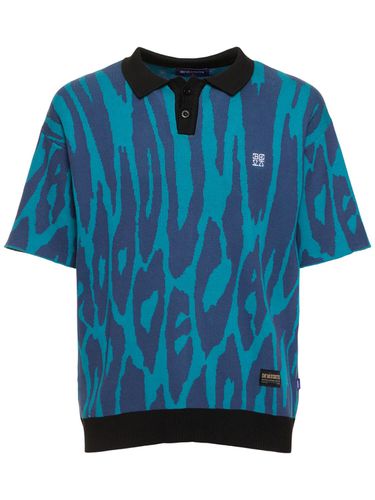 Pantera Jacquard Knit S/s Polo Shirt - DEVA STATES - Modalova