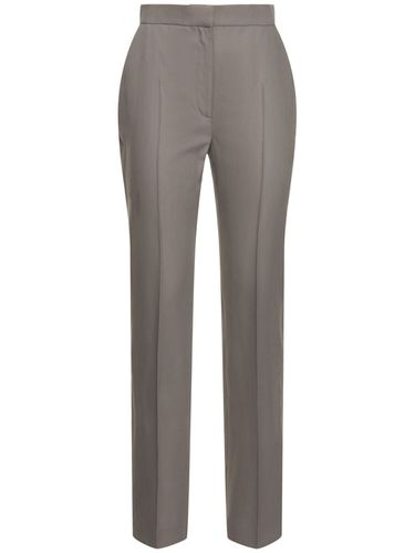 Kallisto High Rise Wool Straight Pants - LOULOU STUDIO - Modalova