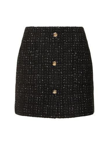 Mateo Tweed Mini Skirt - ANINE BING - Modalova