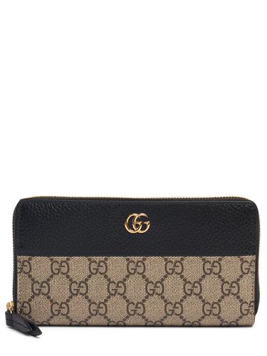 Portafoglio Gg Marmont Con Zip - GUCCI - Modalova