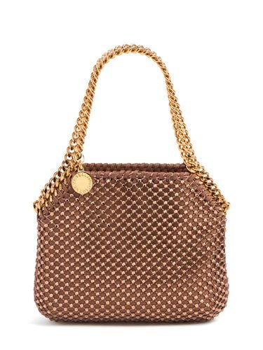 Mini Eco-mesh-tasche Mit Kristallen „falabella“ - STELLA MCCARTNEY - Modalova