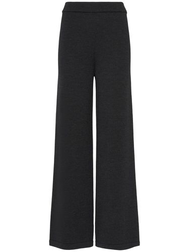 Epopea Wool Knit Flared Pants - MAX MARA - Modalova