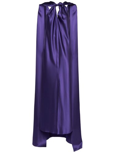 Langes Kleid Aus Seidensatin „egizio“ - MAX MARA - Modalova