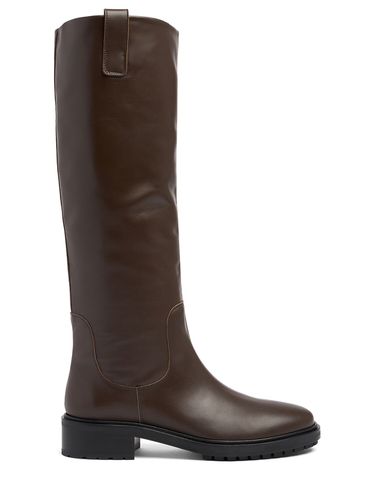 Mm Hohe Stiefel Aus Leder „henry“ - AEYDE - Modalova