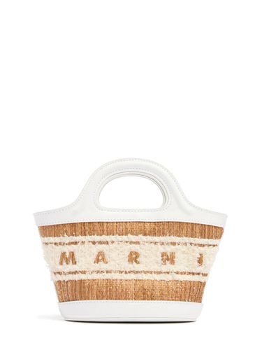 Bolso De Mano Micro Tropicalia Con Jacquard - MARNI - Modalova