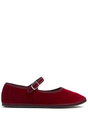 Mm Hohe Mary Jane-loafer Aus Samt „cherry“ - VIBI VENEZIA - Modalova