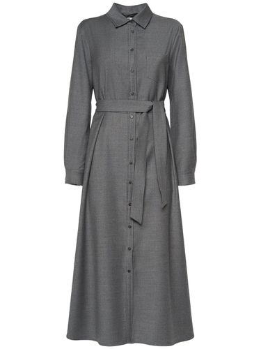 Etiopia Wool Blend Flannel Midi Dress - WEEKEND MAX MARA - Modalova