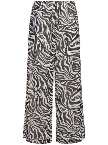 Reina Olga Powa Printed Straight Pants - ROTATE - Modalova