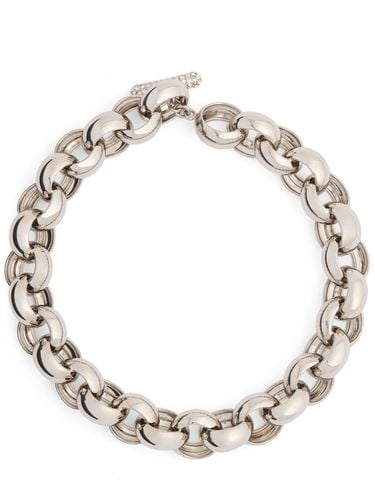 Chunky Chain Necklace W/ Crystals - MARNI - Modalova