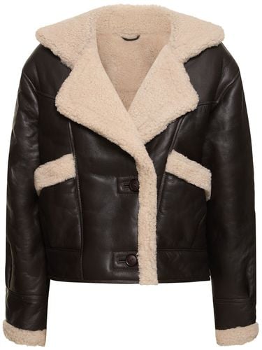 Chaqueta De Shearling - MANOKHI - Modalova