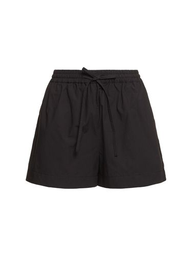 Cotton Elastic Shorts - MATTEAU - Modalova