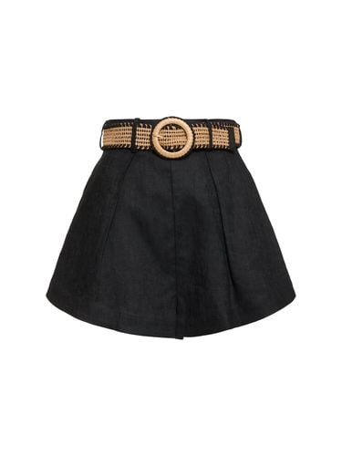 Shorts Con Cinturón - ZIMMERMANN - Modalova