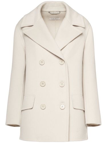 Efebo Double Breast Wool Short Coat - 'S MAX MARA - Modalova