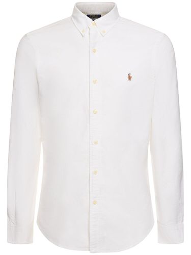 Camicia In Cotone Oxford - POLO RALPH LAUREN - Modalova