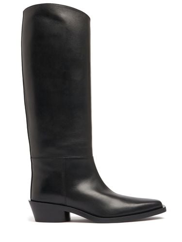 Mm Bronco Leather Tall Boots - PROENZA SCHOULER - Modalova