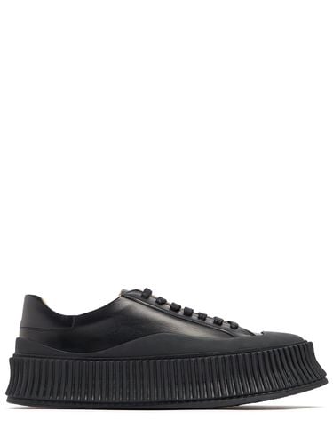 Sneakers In Pelle Vulcanizzata 40mm - JIL SANDER - Modalova