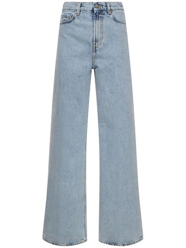 Jeans De Denim De Algodón Orgánico - TOTEME - Modalova