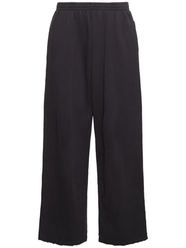 Baggy Cotton Sweatpants - BALENCIAGA - Modalova