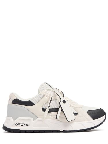 Kick Off Leather Sneakers - OFF-WHITE - Modalova