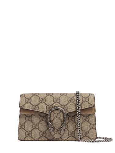 Bolso Super Mini Dionysus Gg Supreme - GUCCI - Modalova