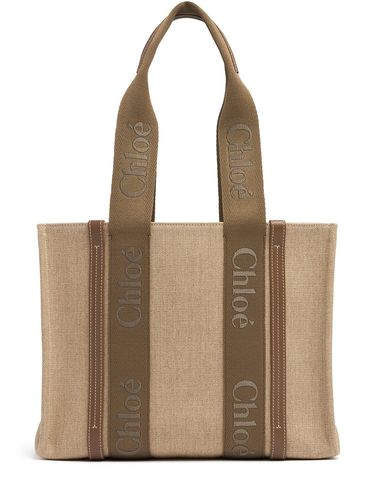 Bolso Woody De Lino - CHLOÉ - Modalova