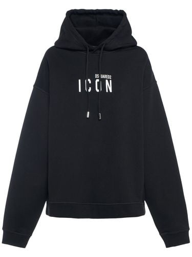 Icon Relaxed Fit Sweatshirt Hoodie - DSQUARED2 - Modalova