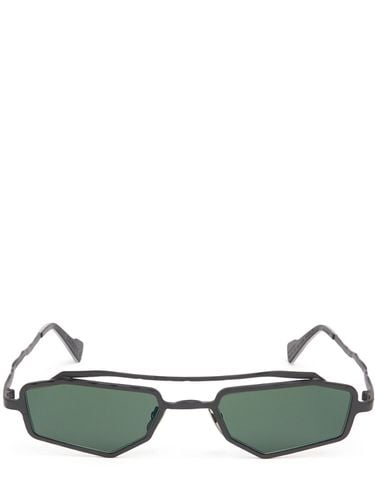 Z23 Squared Metal Sunglasses - KUBORAUM BERLIN - Modalova