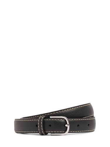 Slim Leather Belt - TOTEME - Modalova