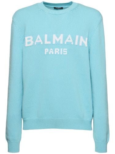 Balmain Wool Sweater - BALMAIN - Modalova