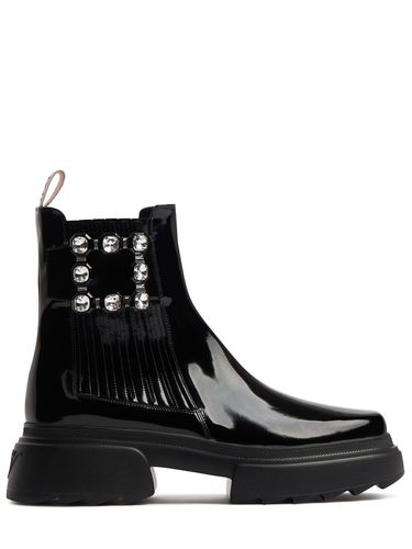 Mm Wallaviv Leather Ankle Boots - ROGER VIVIER - Modalova