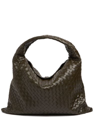 Large Hop Leather Shoulder Bag - BOTTEGA VENETA - Modalova