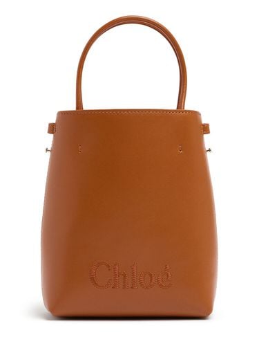 Kleine Handtasche Aus Leder „chloé Sense“ - CHLOÉ - Modalova