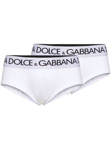 Paquete De 2 Calzoncillos De Algodón Jersey - DOLCE & GABBANA - Modalova