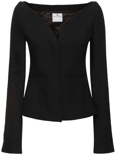 Chaqueta Sastre De Crepé - COURREGES - Modalova