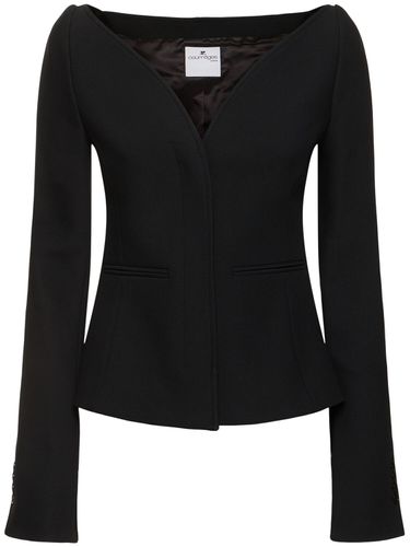 Ellipse Heritage Crepe Tailored Jacket - COURREGES - Modalova