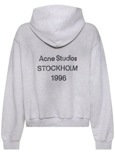 Hoodie Aus Baumwollmischung „franziska 1996“ - ACNE STUDIOS - Modalova