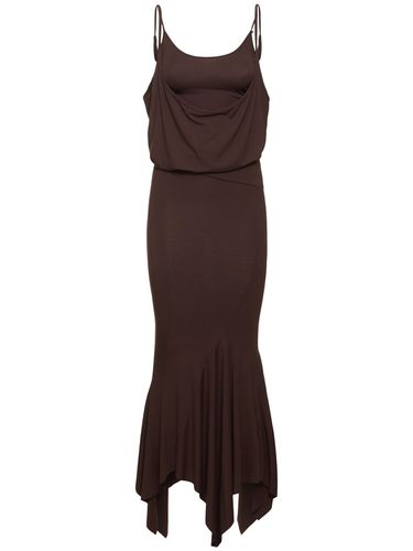 Satin Midi Dress - THE ATTICO - Modalova