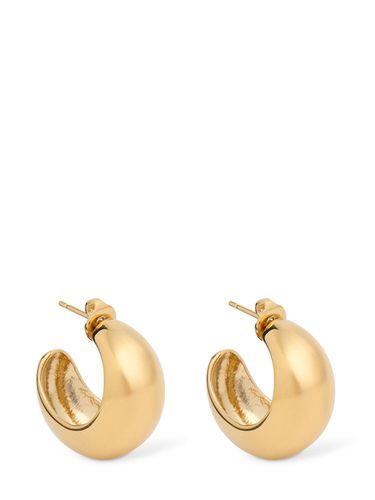 Shiny Crescent Hoop Earrings - ISABEL MARANT - Modalova