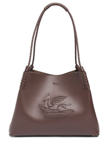 Small Libra Leather Shoulder Bag - ETRO - Modalova