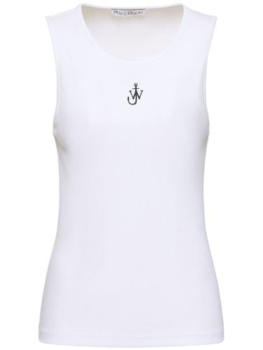 Tank Top De Algodón Stretch - JW ANDERSON - Modalova