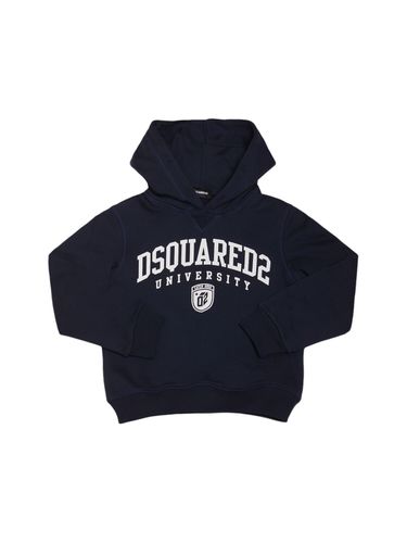 Sudadera De Algodón Con Capucha - DSQUARED2 - Modalova