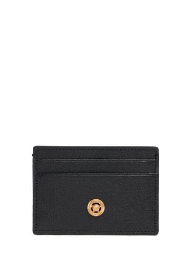 Leather Card Case - VERSACE - Modalova