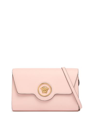 Medusa Grain Leather Shoulder Bag - VERSACE - Modalova