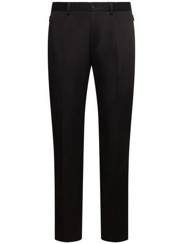 Hose Aus Stretch-gabardine - DOLCE & GABBANA - Modalova