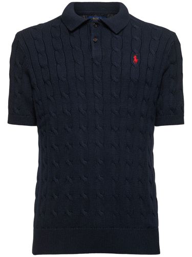 Polo De Punto De Algodón - POLO RALPH LAUREN - Modalova